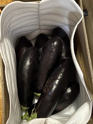 Fresh Organic Eggplant photo review